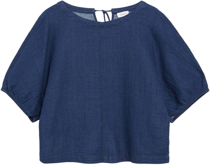 Vrouwelijke Casual Vrouw Blouse met Rimpeling en Strik s.Oliver