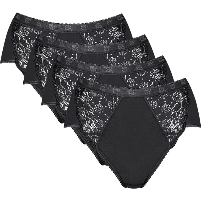 Sloggi   Slips CHIC MIDI PACK X4