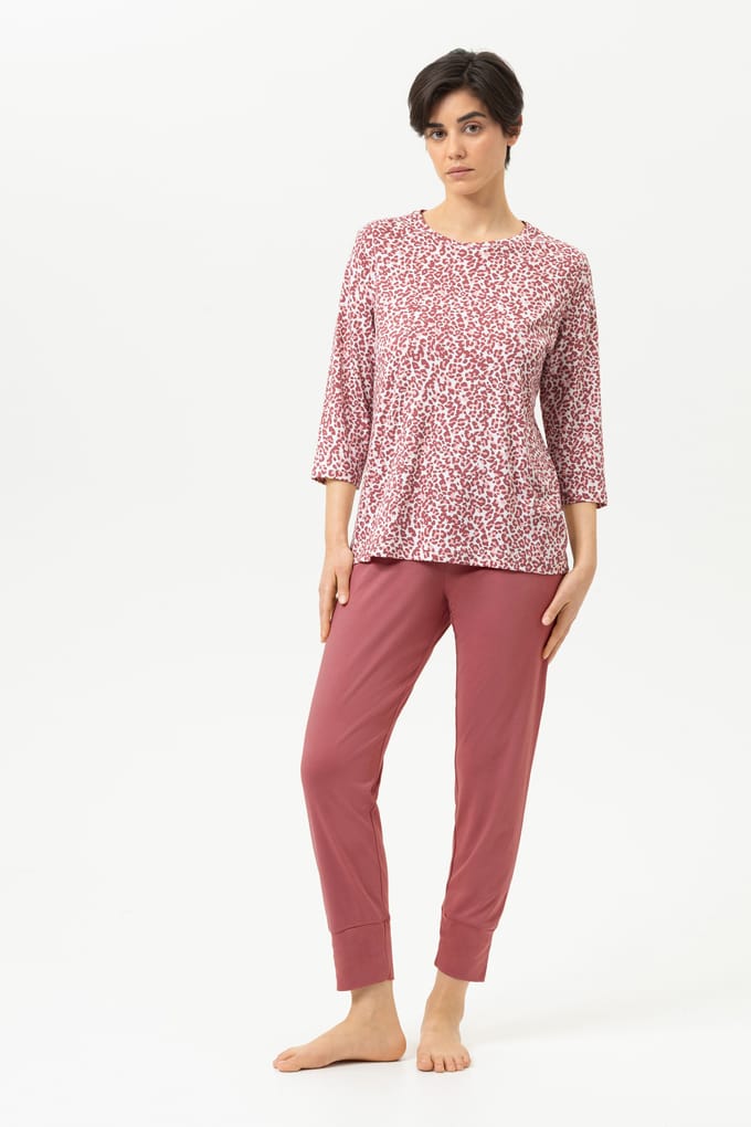 Luipaardpyjama Serie Sleepy Leo Bridal Rose