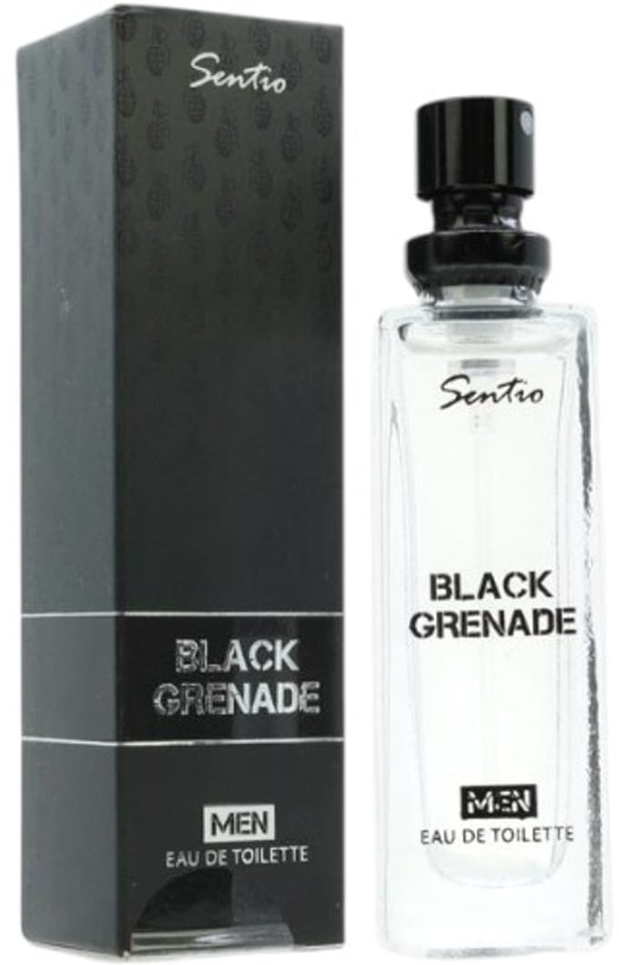 Sentio Black Grenade eau de toilette for men handtasformaat 15 ml