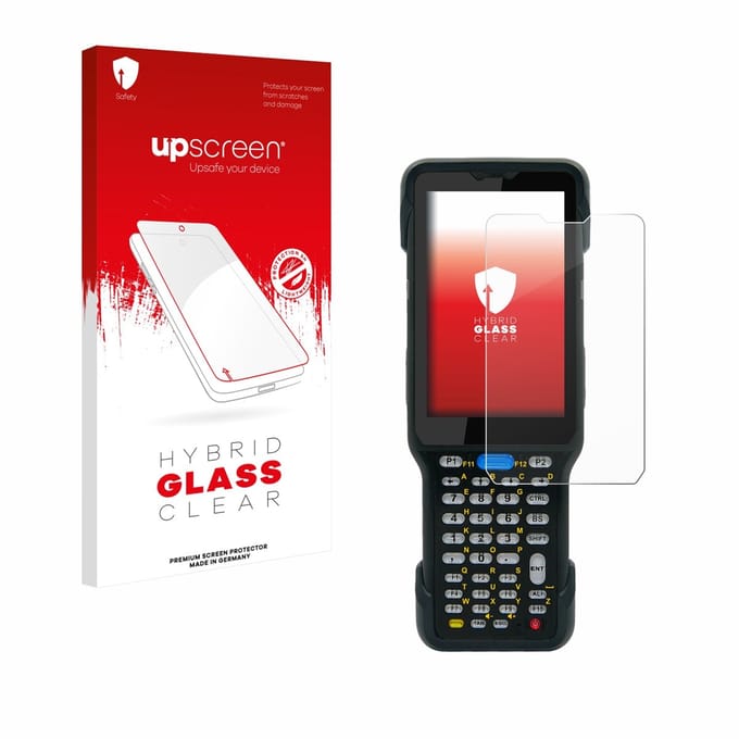 upscreen - Screenprotector voor Unitech HT730 - Folie Beschermfolie Beschermglas transparant