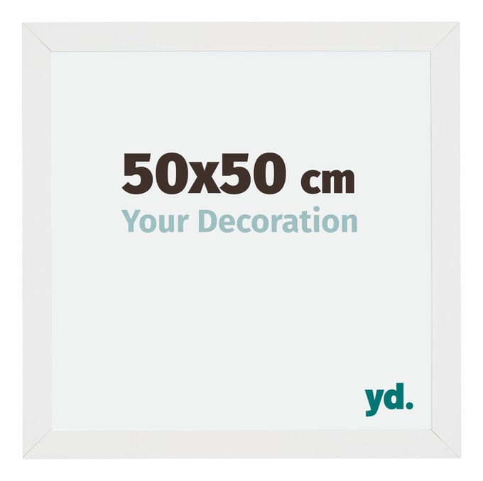 Your Decoration - Fotolijst 50x50 cm - MDF - Wit Hoogglans - Mura