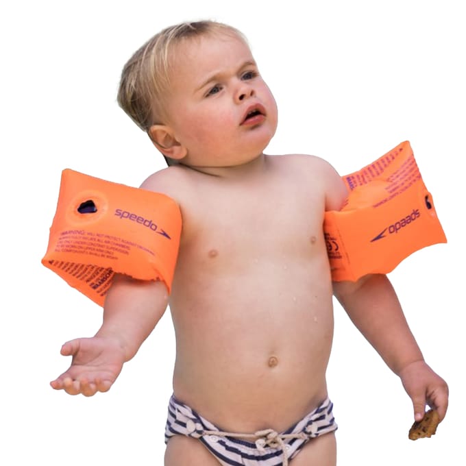 Speedo Kinderen/Kinderen Zwemmen Armbanden (Oranje)