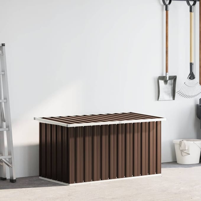 vidaXL - Tuinbox - Bruin - 129x67x65 - cm