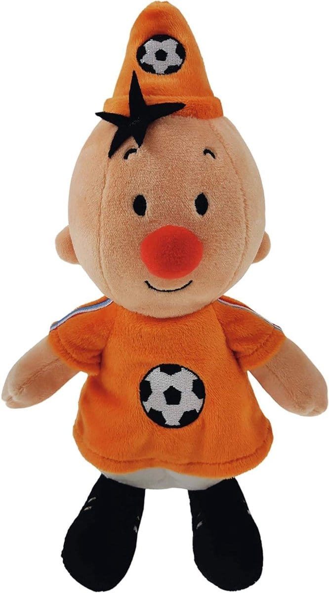 Pluche Speelgoed - Knuffelpop - Voetbal Fan - Uniek Verzamelaarsobject - 20 cm - Multicolor