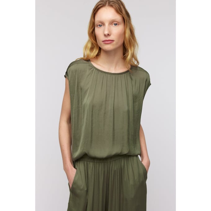 Knitted Ayana Top Sage Größe: L | Tanktops Outlet | Damen | Grün