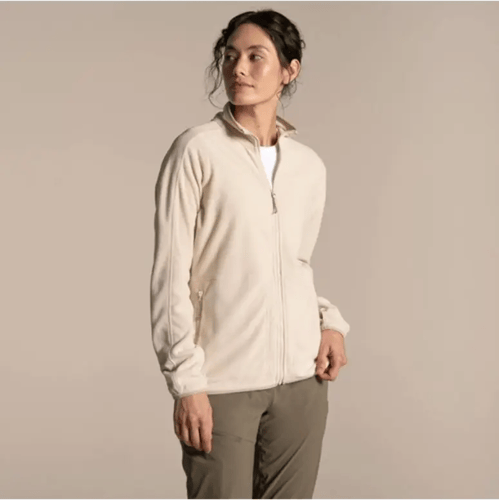 Craghoppers Nosilife Anya Ii Fleece Met Volledige Rits Beige 38 Vrouw