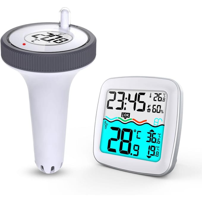 Berdsen BD-913 Serie - Weerstation - Met Zwembad Sensor - Precieze Tijd - Modern Ontwerp