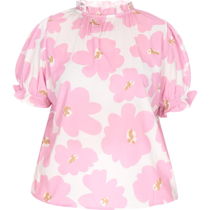 IZIA Grote maat blouse Dames paars
