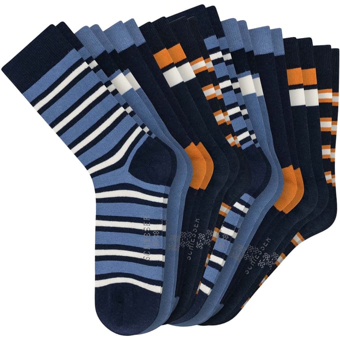 SCHIESSER Sokken Legwear Teens 10P Set van 10