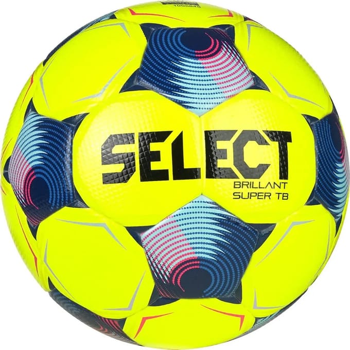 Select Brillant Super Tb V25 Wedstrijdbal - Fluogeel | Maat: 5