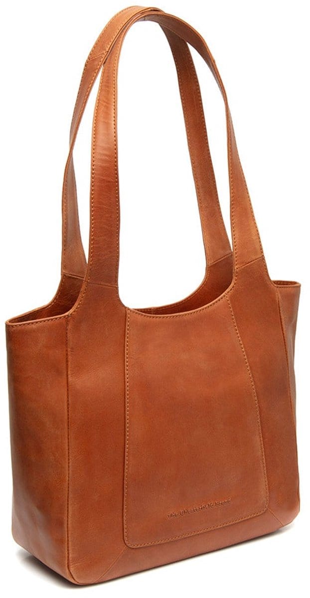 The Chesterfield Brand Tofino Waxed Pull Up Shopper Schoudertas - Cognac