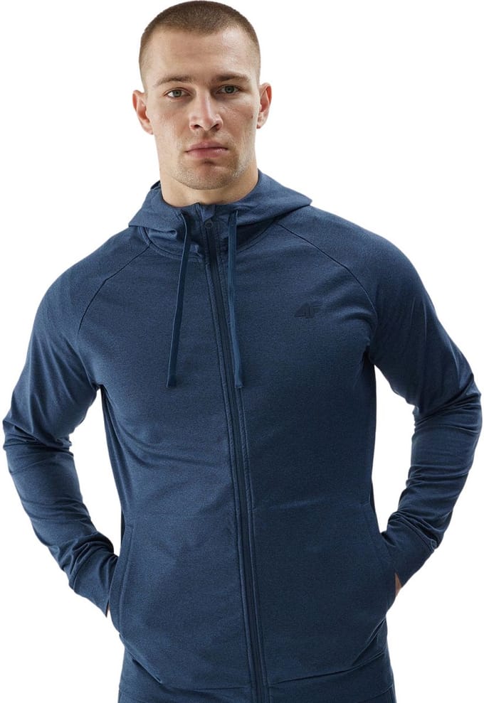 4F Sweater Heren Donkerblauw Mêlée - Maat L