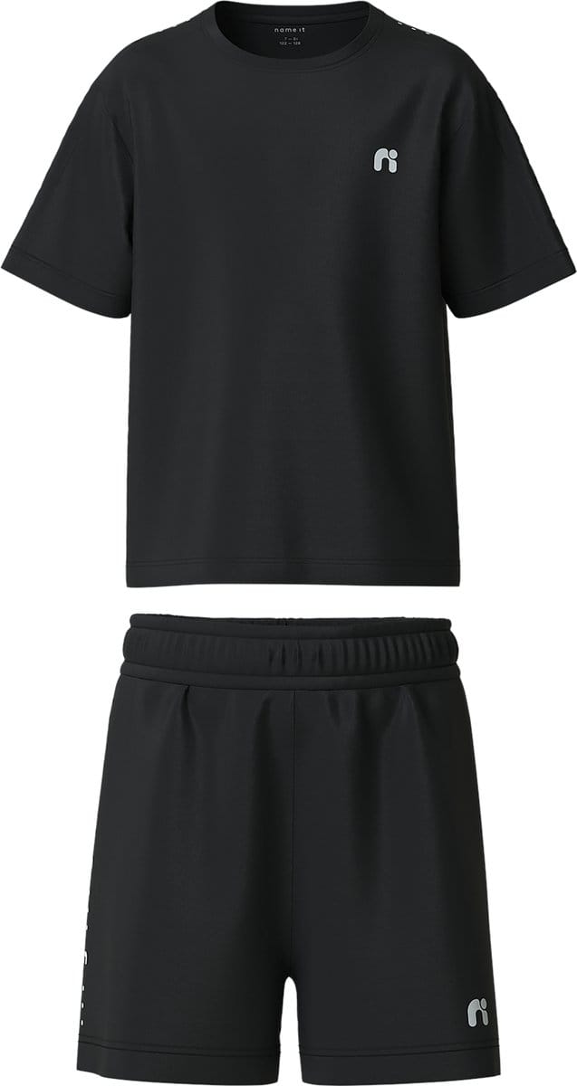 NAME IT - NKNDEMU SS NREG SHORTS SET - Unisex - Bermuda shorts