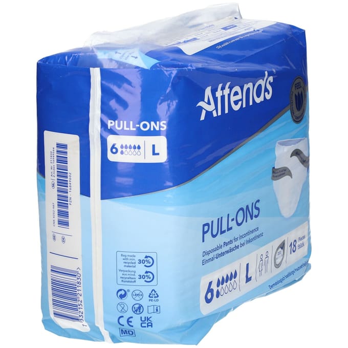 ATTENDS Pull-Ons 6 Large - 1 pak van 18 stuks