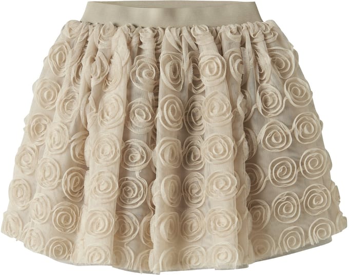Mini rok SYKIA TULLE Cement