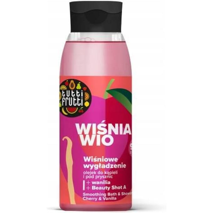 Tutti Frutti Smoothing Bath &amp; Shower Oil Cherry &amp; Vanilla 400 ml