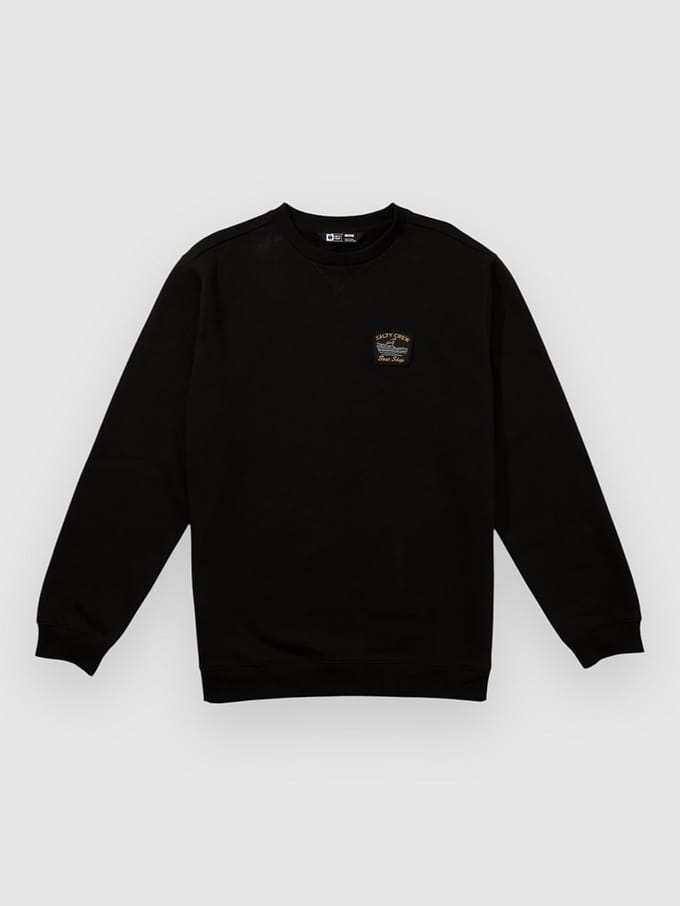 Salty Crew Crafted Crew Sweater zwart