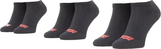 sneakersokken met logo print – Black – 39-42