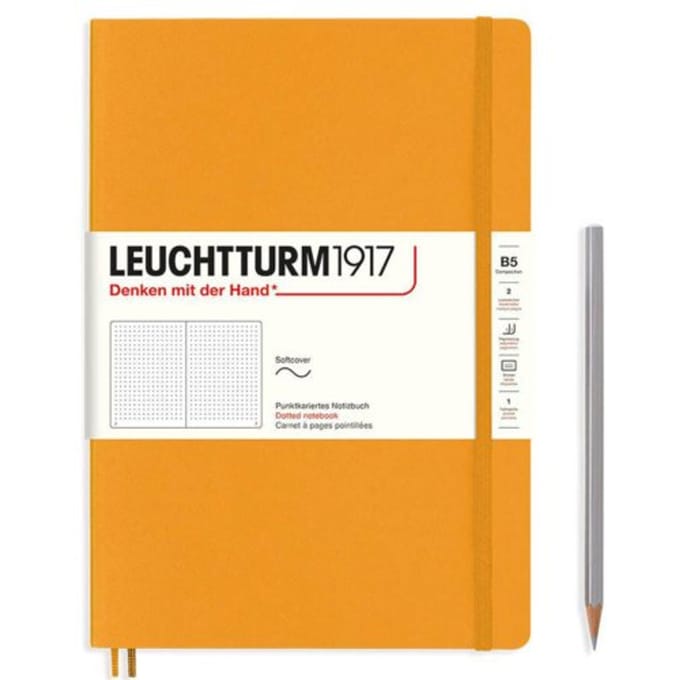 Leuchtturm1917 notitieboekje softcover composition b5 dotted rising sun