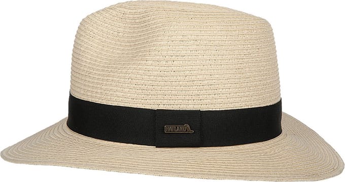 Hatland - UV-Fedora hoed voor volwassenen - Sim - Naturel - maat 59CM