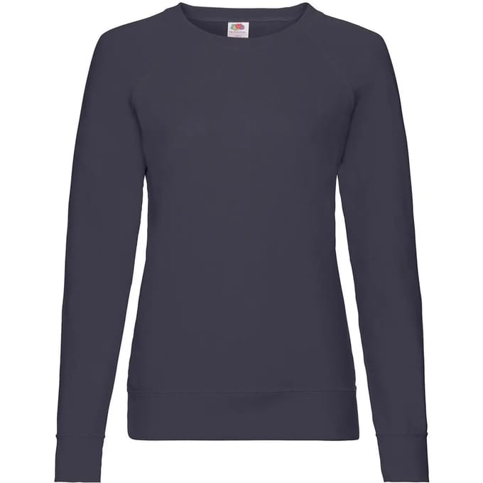 Dunne sweatshirt voor dames Fruit of the Loom Raglan