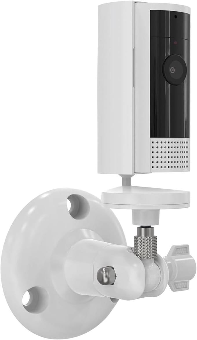 Camera Muurbeugel - Veiligheidshouder - Bewaking Instellen - 360 Graden Draaibaar - Wandmontage - Wit