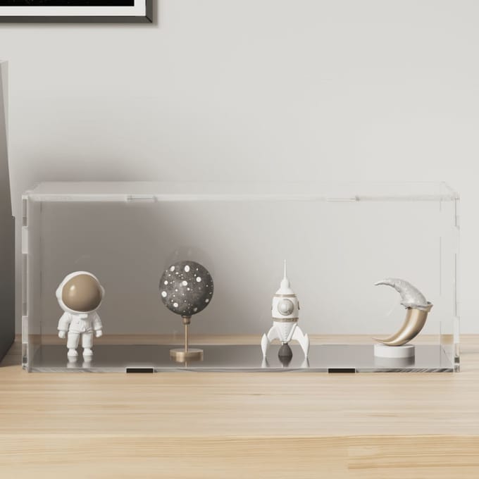 vidaXL - Displaybox - transparant - 34x16x14 - cm - acryl