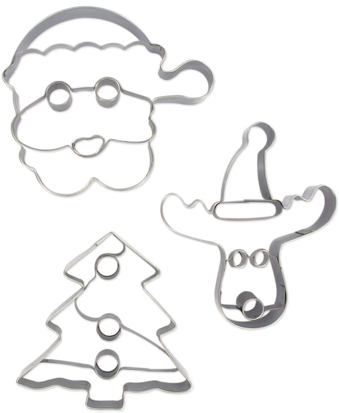 Set van 3 kerstuitstekers Zenker Uitstekers