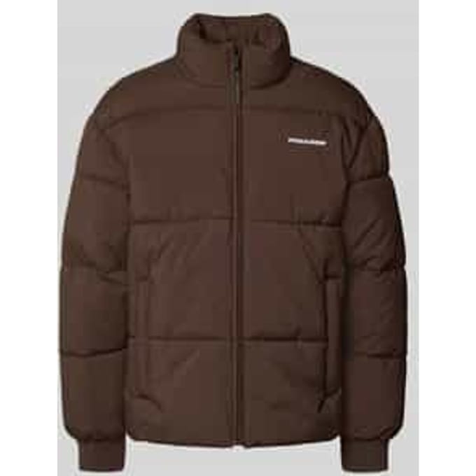 regular fit buffer jacket met logostitching model 'Solin'