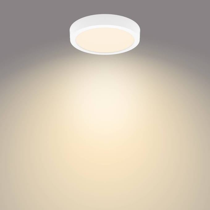 Philips Magneos plafondlamp - wit - rond - klein - 12 W