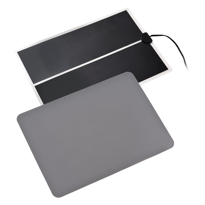 Harsverwarmingsmat Snelle uitharding Snelle harsdroger met temperatuurinstelknop Siliconenmat AU-1 black