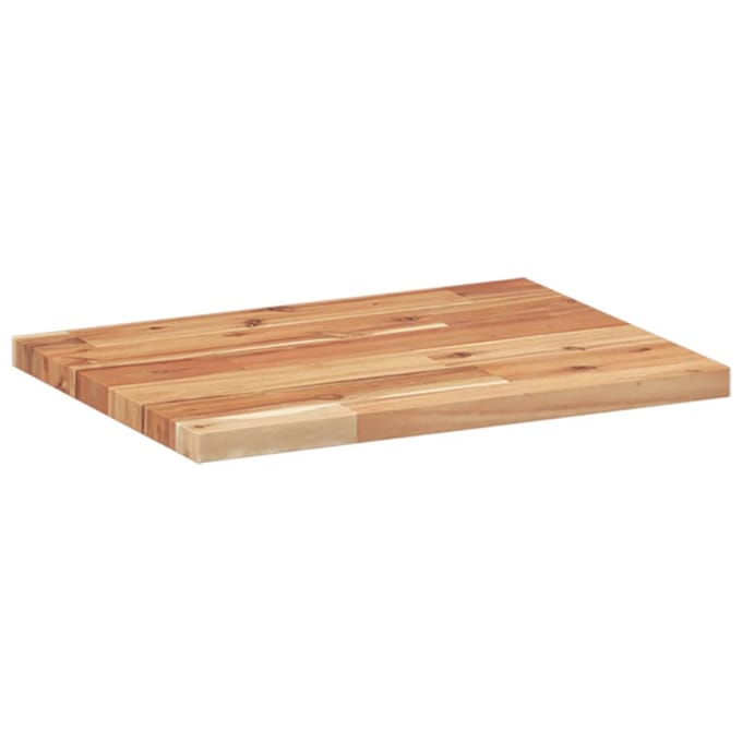 vidaXL - Wandschap - zwevend - olieafwerking - 40x30x2 - cm - massief - acaciahout