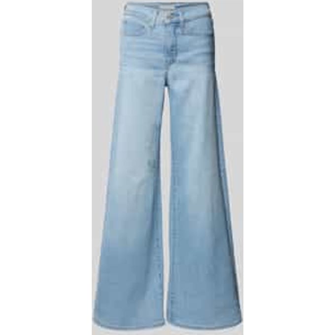 Wide leg jeans in 5-pocketmodel, model '318'