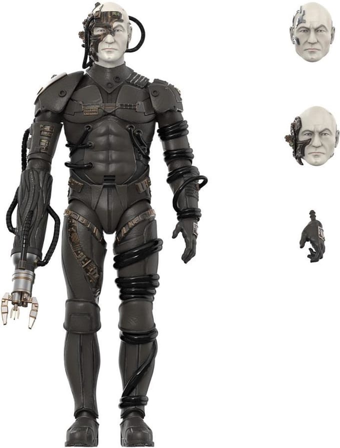 Star Trek: The Next Generation Ultimates Action Figure Locutus of Borg 18 cm