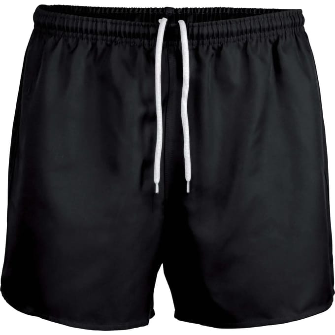 PROACT® Rugbyshort uniseks PA136 - Black - M