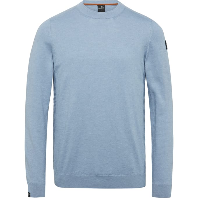 Vanguard - Heren Trui Crewneck Pullover - Blauw - Maat 3XL
