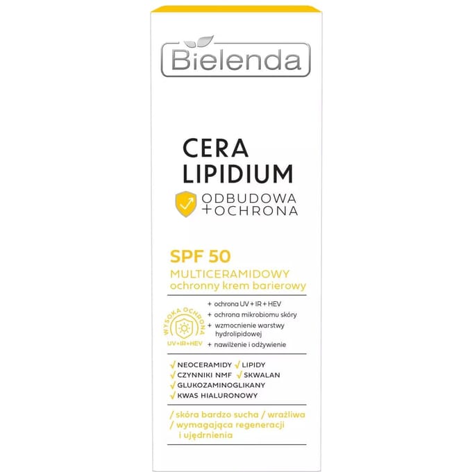 Bielenda Cera Lipidium Multiceramide Protective Barrier Cream SPF50 30 ml
