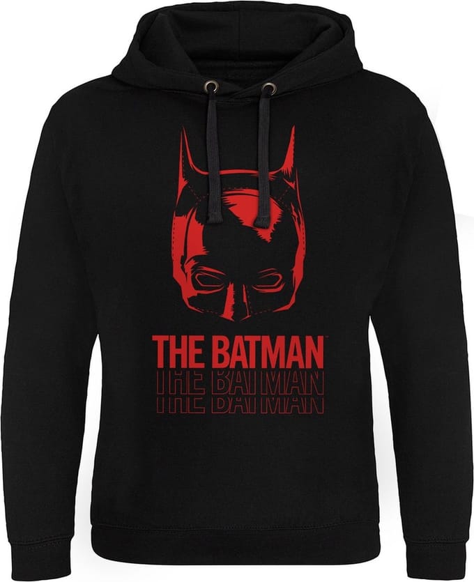 Batman Layered Logo Epic-hoodie, zwart