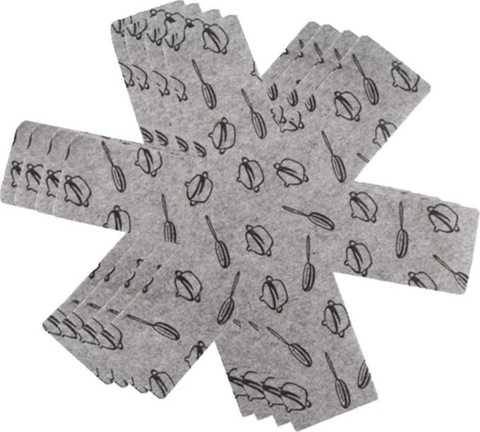 Panbeschermer - 8 stuks - Pannen en Potten - ⌀ 20 cm