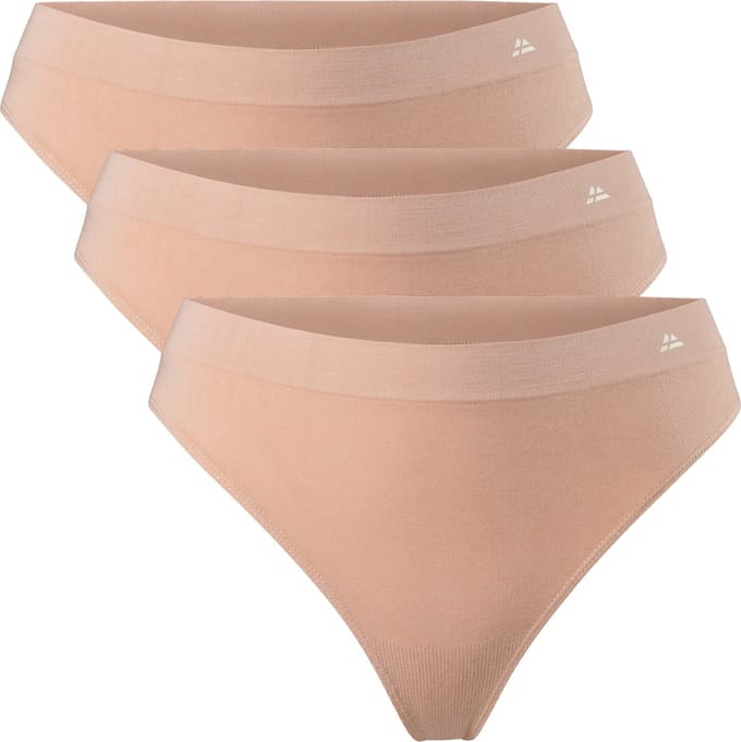 DANISH ENDURANCE Strings van Bamboe Viscose - voor Dames - Beige - Maat M/L