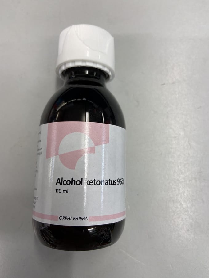 Alcohol Ketonatus 96% 4x 100 ml