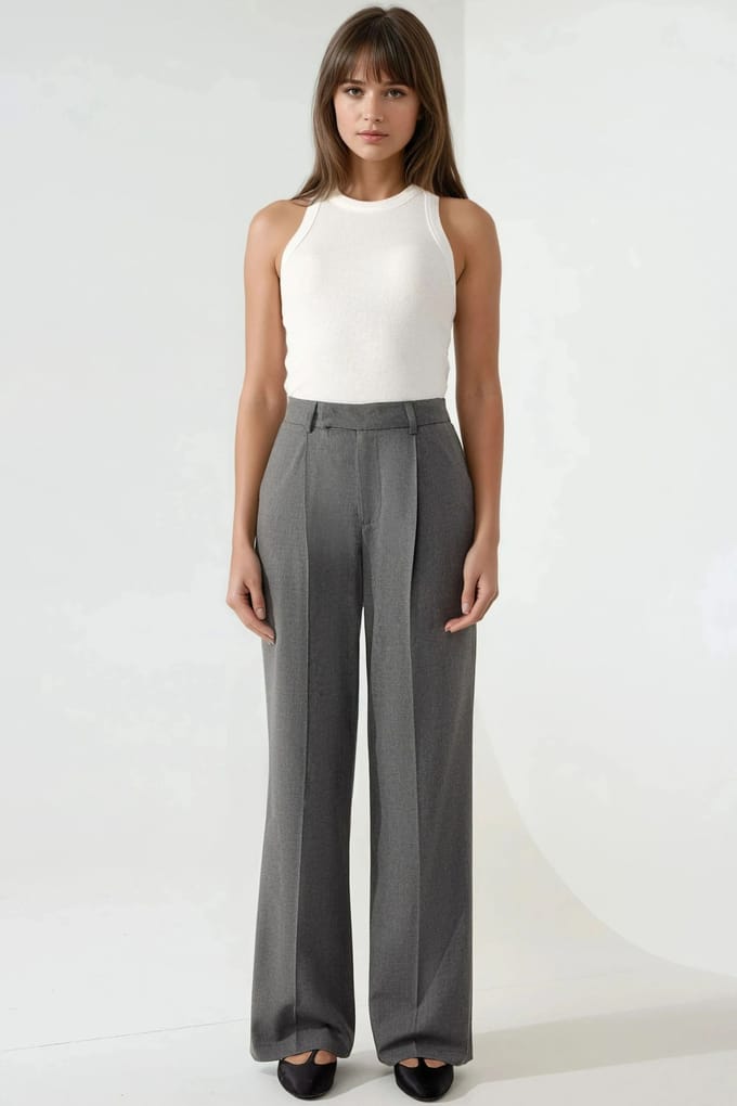 Elegante Rechte Pantalons
