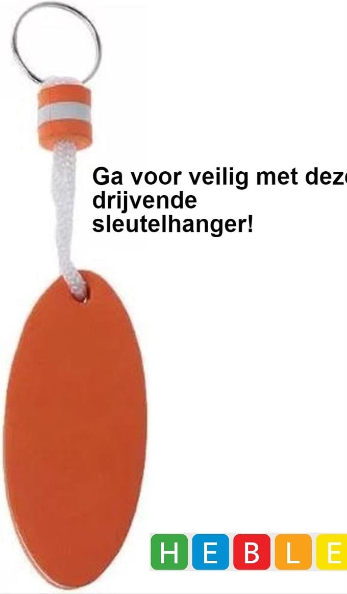 Drijvende Sleutelhanger Savety - Grote Sleutelbos - Boot accessoires - Sleuteldrijver - van Heble®