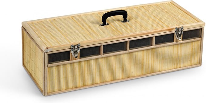 Natural Bamboe transport manden 10 dieren