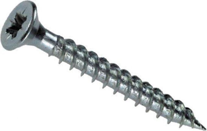 Homefix Spaanplaatschroef - 4.5 x 60 mm - 75 stuks