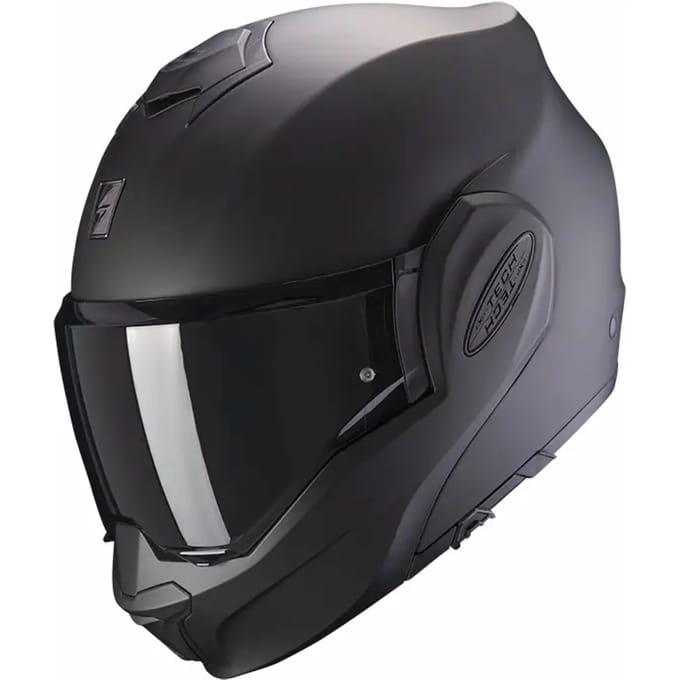 Modulaire motorhelm Scorpion Exo-Tech Evo Solid ECE 22-06