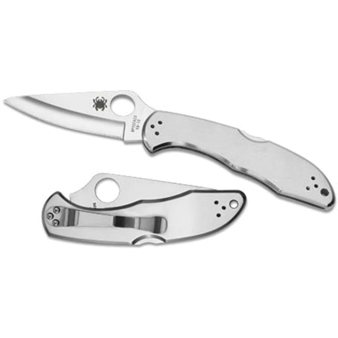 Spyderco Zakmes Delica 4 Silver VG-10 PE