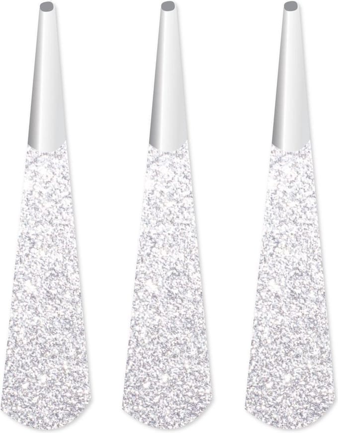 Haza Original Feesttoeters Zilver 6 Stuks
