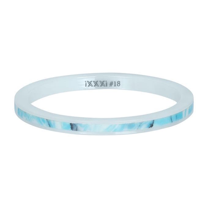 Ceramic blue paradise - iXXXi - Vulring 2 mm 18 / Wit